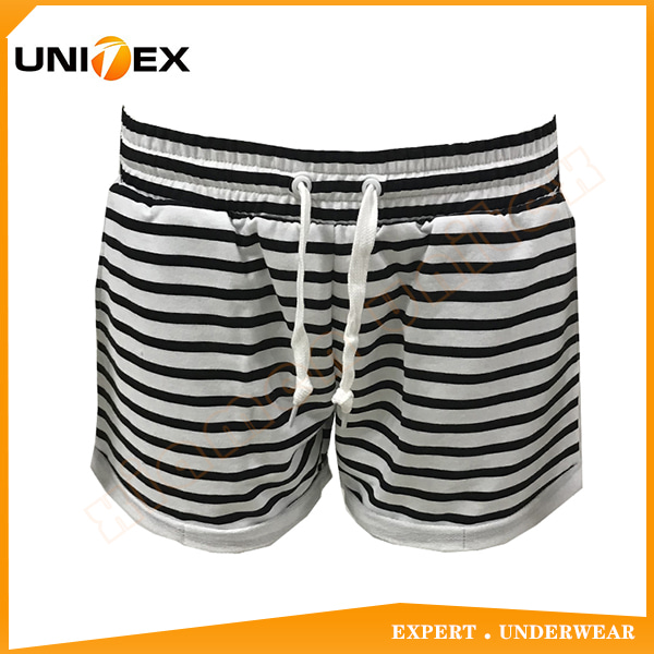 Customized comfortable cotton polyester fabric women’s short ladies sleepwear