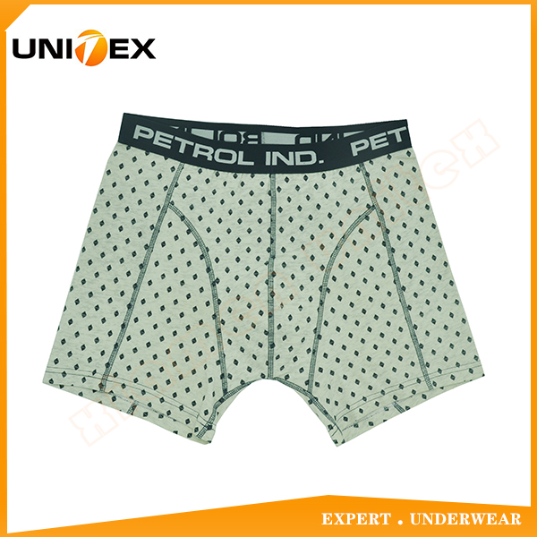 Manufacture Soft Print Fabric Men's Trunk Boxer Shorts Underwear Men Underpants