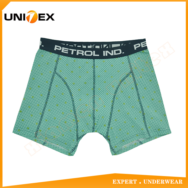 Professional Underwear Factory Soft Print Fabric Men's Boxer Shorts Underwear