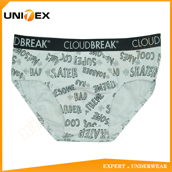 China Underwear Manufature Kid Boy's Thong Briefs Underwear