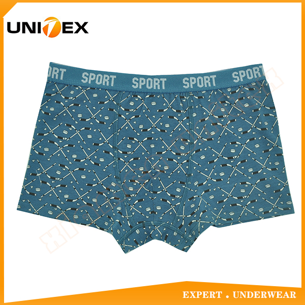 Custom Beautiful Allover Printed Teen Boy's Boxer Shorts Underwear