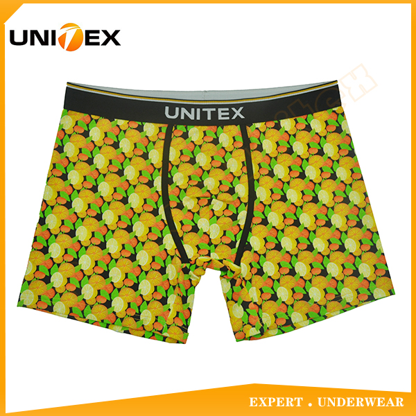 Jacquard Funny Personalized Men's Boxer Briefs