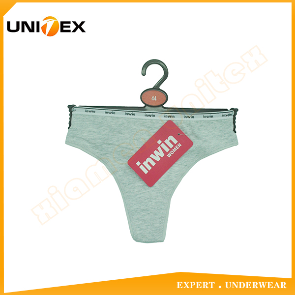 Women Sexy Briefs High Quality Cotton Underwear Solid Colors Custom Ladies Underwear