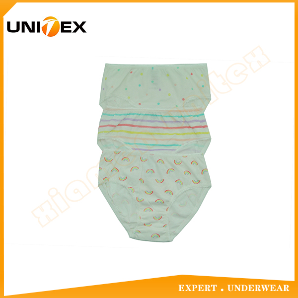 New Design Soft Teen Cute Girls Brief Underwear 