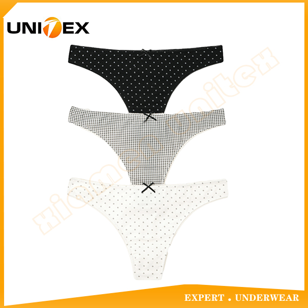 Women Underwear Manufacturer 3-pack Ladies Bikini Briefs