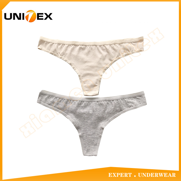 Wholesale Underwear Manufacturers Solid Color Sexy Women's Bikini Briefs