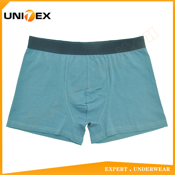 Men's Breathable Cotton Spandex Boxer Briefs