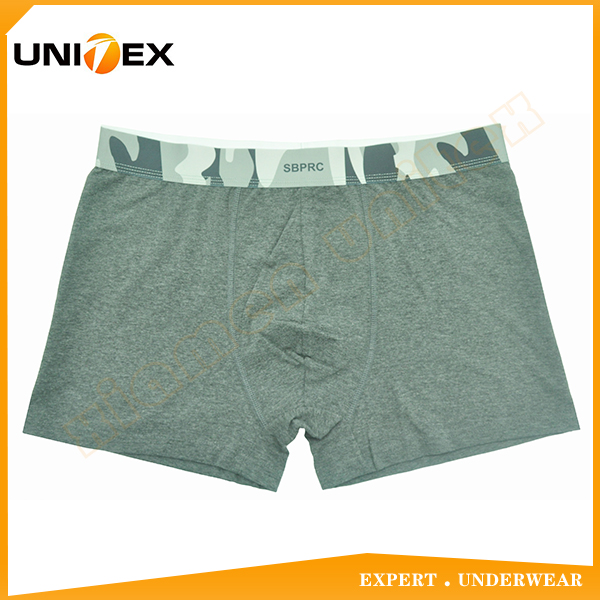 Basic Comfy Men's Cotton Spandex Boxer Brief Underwear