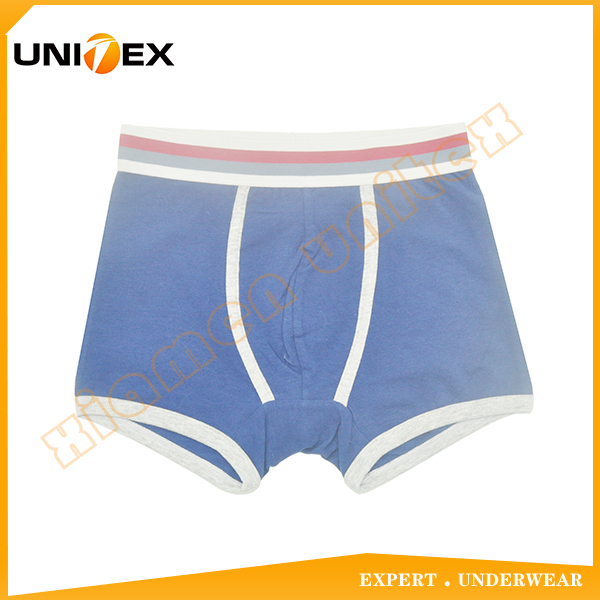 Custom Breathable School Boys Boxer Underwear