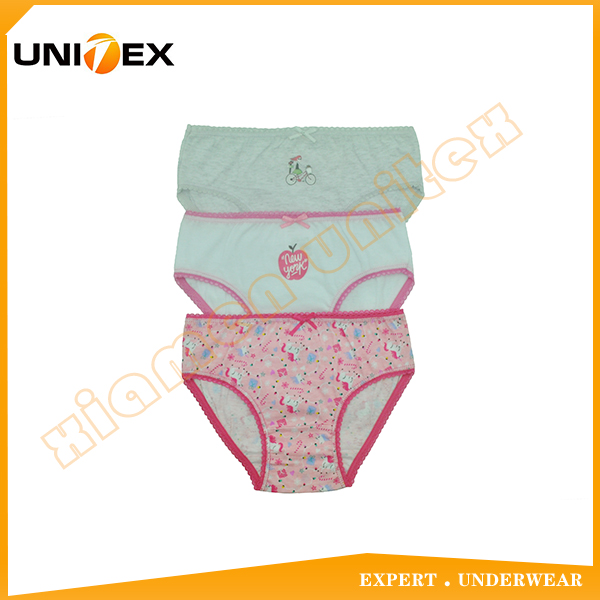 Comfortable Cotton Girls Brief Underwear