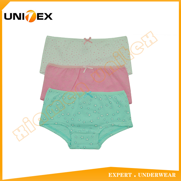 Soft Cotton Boxer Briefs Girl's Boxer Briefs Underwear