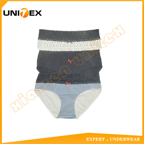 Customized Womens Underwear Women's Cotton Spandex Briefs Comfortable Lace Underwear