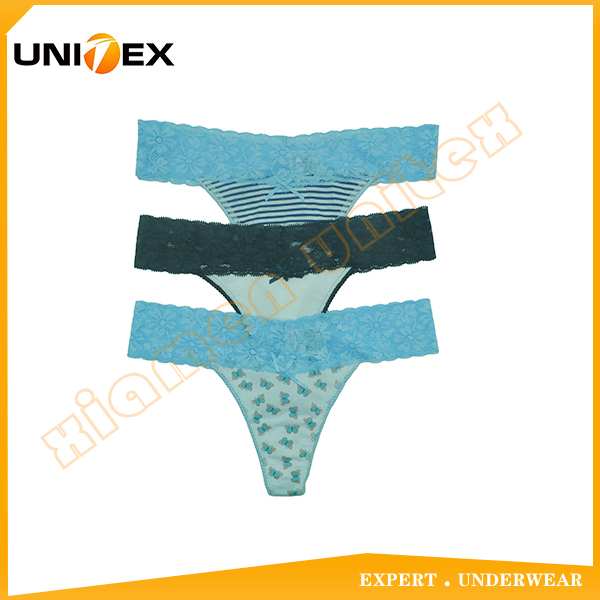 Ladies String Bikini Underwear Cotton Spandex Ladies Sexy Brief Panties Underwear