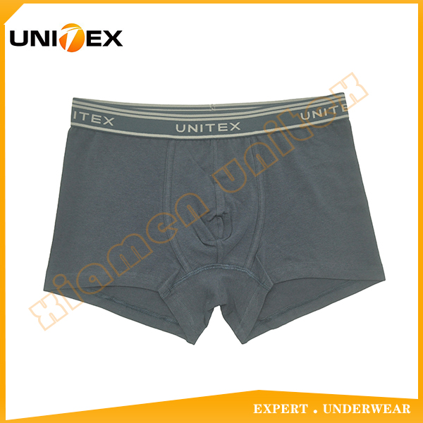 Custom Underwear Manufacturers Unitex Jacquard Logo Elastic Breathable Boxer Underwear